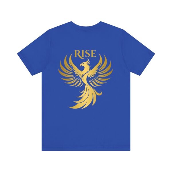 Phoenix Rise Unisex Jersey Short Sleeve T-Shirt – Gold Phoenix Graphic Tee - Image 31