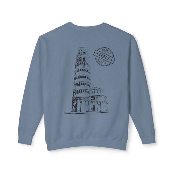 Unisex Crewneck Sweatshirt with Pisa Tower & "Made in Italy" Design | Soft & Stylish - Image 16