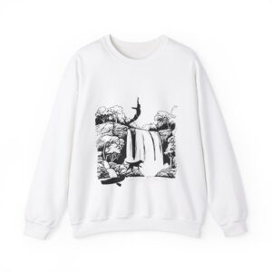 Cliff Jump Unisex Heavy Blend Sweatshirt – Bold Design & Cozy Comfort