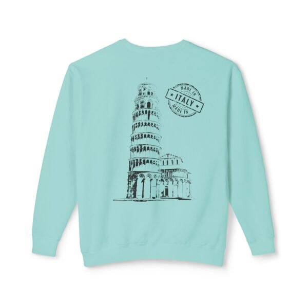 Unisex Crewneck Sweatshirt with Pisa Tower & "Made in Italy" Design | Soft & Stylish - Image 14