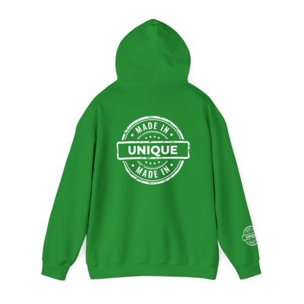 Made in Unique Hoodie - Unisex Heavy Blend with Bold Branding | Cozy & Stylish Sweatshirt - Image 14