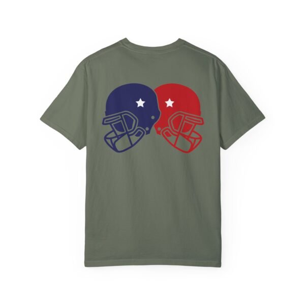 Unisex Garment-Dyed T-Shirt – Bold Helmet Design on Back | Comfortable & Stylish - Image 35