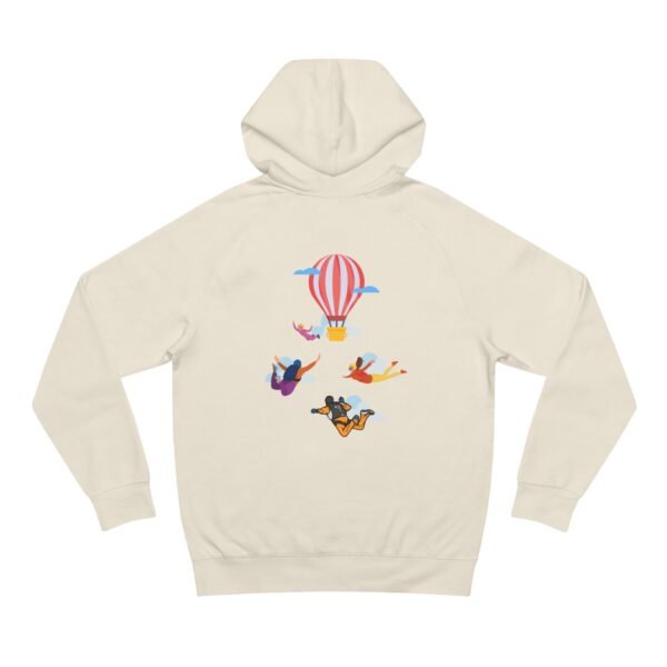 Unisex Supply Hoodie with Skydiver Graphic – Extreme Sports & Adrenaline-Fueled Style - Image 11