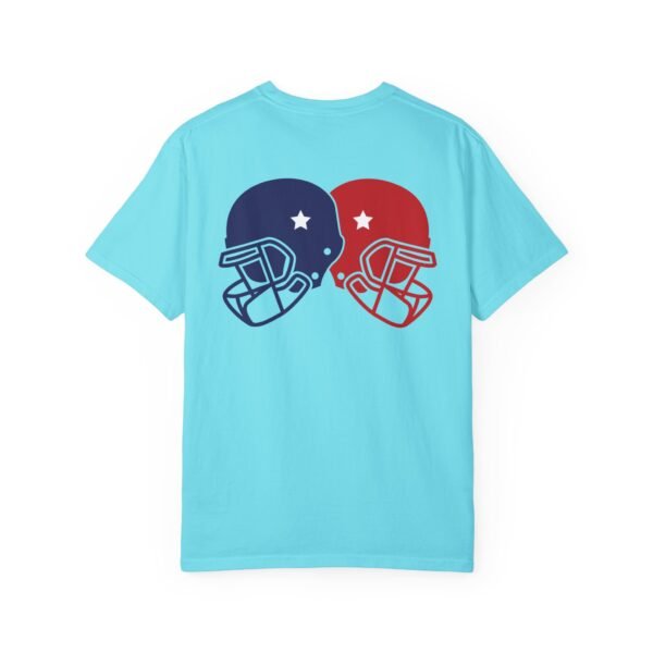 Unisex Garment-Dyed T-Shirt – Bold Helmet Design on Back | Comfortable & Stylish - Image 19