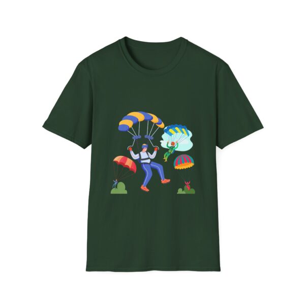 Skydiver Extreme Sports Unisex Softstyle T-Shirt – Bold Front Graphic & Soft Comfort - Image 15