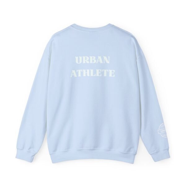 Urban Athlete Crewneck Sweatshirt – Bold Back Print & "Made in Unique" Sleeve Stamp - Image 16