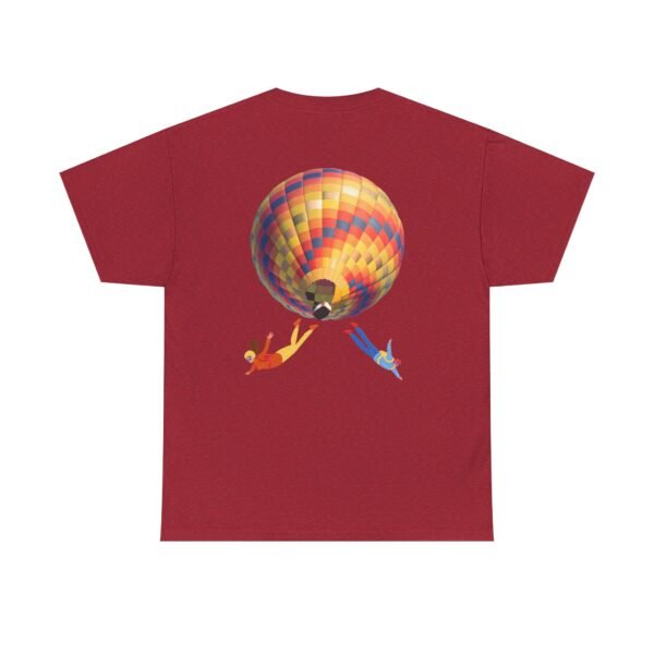 Skydiving Graphic Unisex Heavy Cotton Tee | Jump from the Sky T-Shirt - Image 53