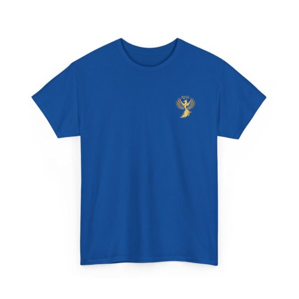 Phoenix Rise Unisex Heavy Cotton T-Shirt – Gold Phoenix Graphic Tee - Image 38