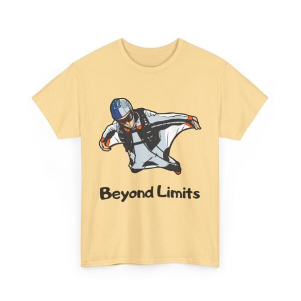 Beyond Limits Unisex Heavy Cotton Tee – Extreme Sports & Adventure T-Shirt - Image 7