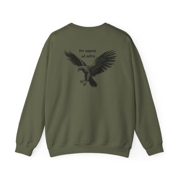 Per Aspera Ad Astra - Eagle Graphic Unisex Crewneck Sweatshirt - Image 21