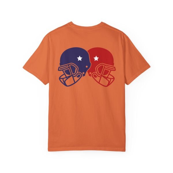 Unisex Garment-Dyed T-Shirt – Bold Helmet Design on Back | Comfortable & Stylish - Image 33