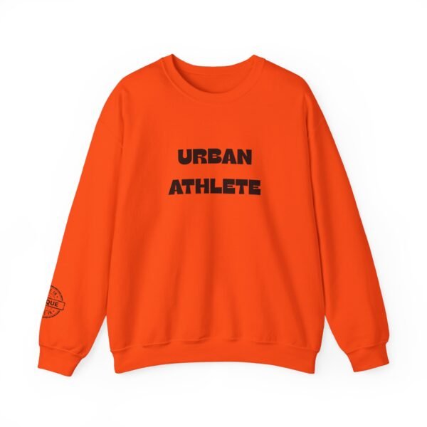 Urban Athlete Crewneck Sweatshirt with "Made in Unique" Sleeve Stamp – Comfortable & Durable - Image 11