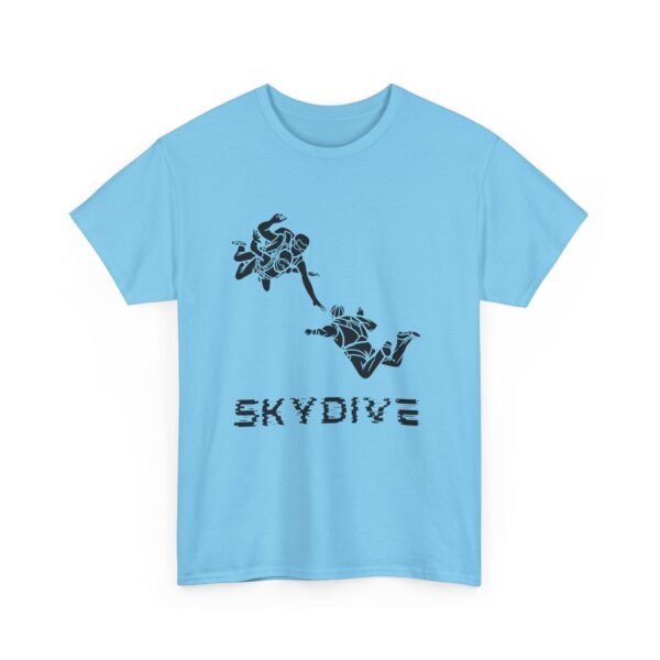 Skydive Unisex Heavy Cotton Tee – Bold Graphic Print & Durable Comfort - Image 24