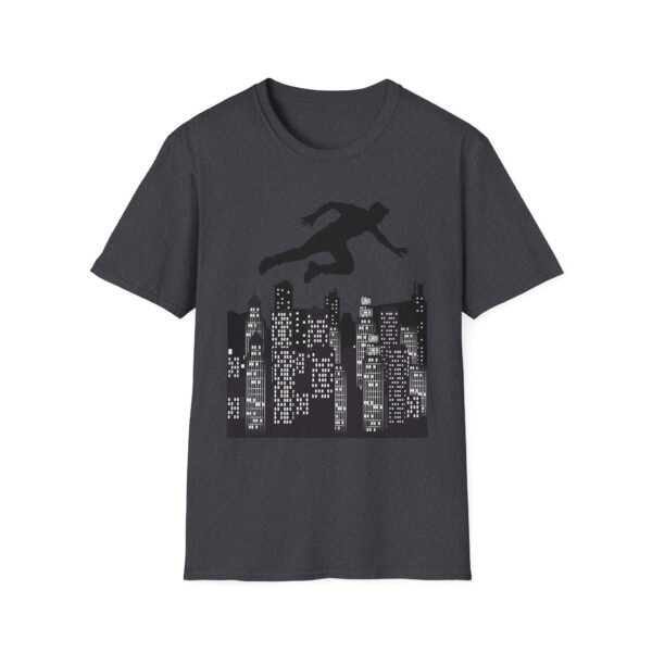 Parkour Unisex Softstyle T-shirt – Freerunning & Urban Sports Graphic Tee - Image 29