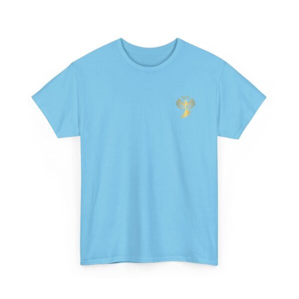 Phoenix Rise Unisex Heavy Cotton T-Shirt – Gold Phoenix Graphic Tee - Image 32