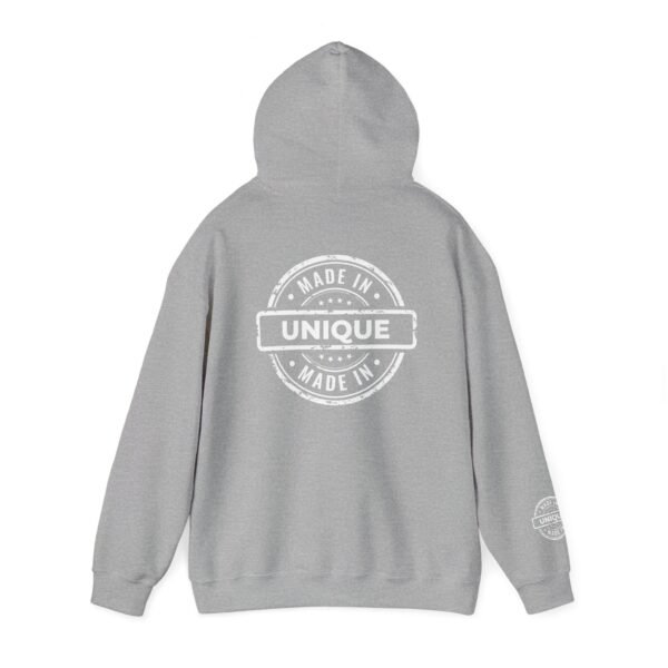 Made in Unique Hoodie - Unisex Heavy Blend with Bold Branding | Cozy & Stylish Sweatshirt - Image 8