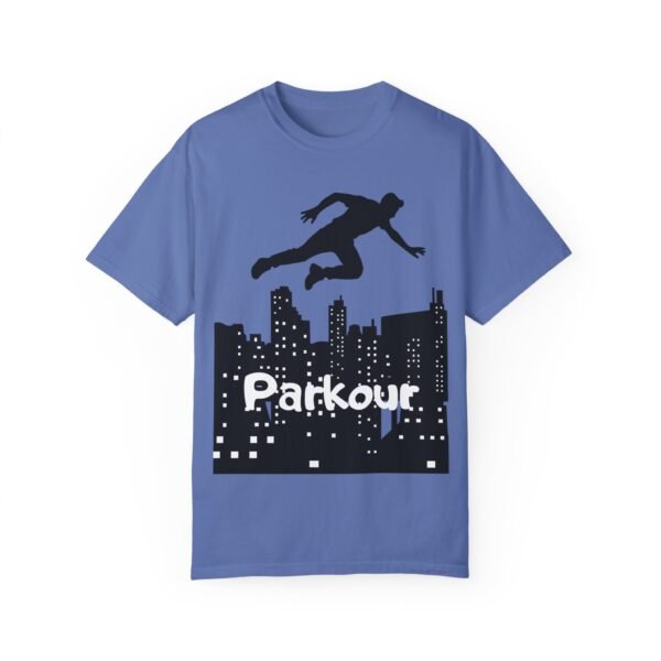 Parkour Unisex Garment-Dyed T-shirt – Freerunning & Urban Sports Graphic Tee - Image 27