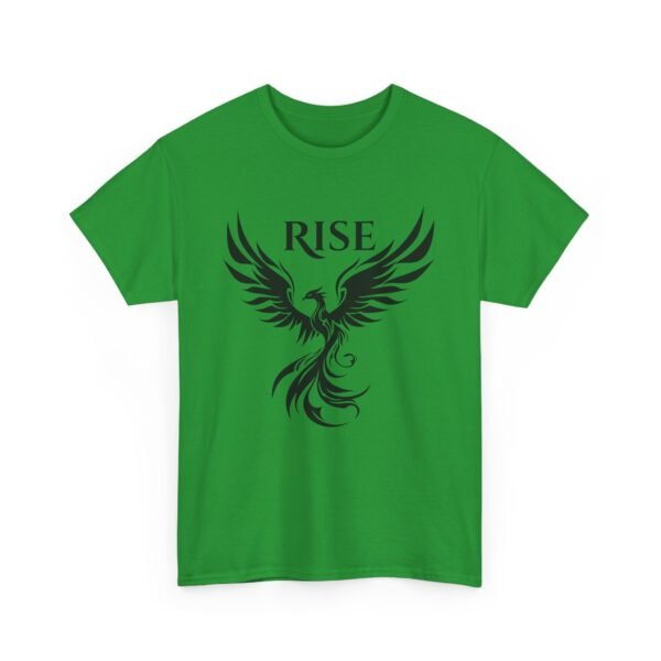 Phoenix Rise  Unisex Heavy Cotton Tee  – Bold & Inspirational Graphic Tee - Image 36