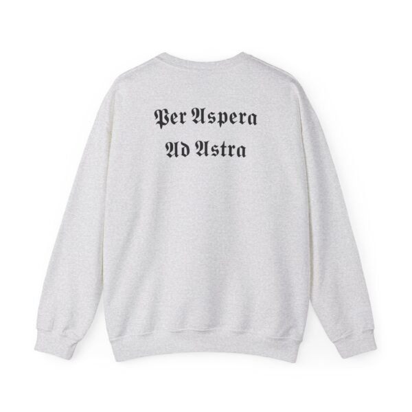 Per Aspera Ad Astra - Gothic Heavy Blend Crewneck Sweatshirt - Image 7