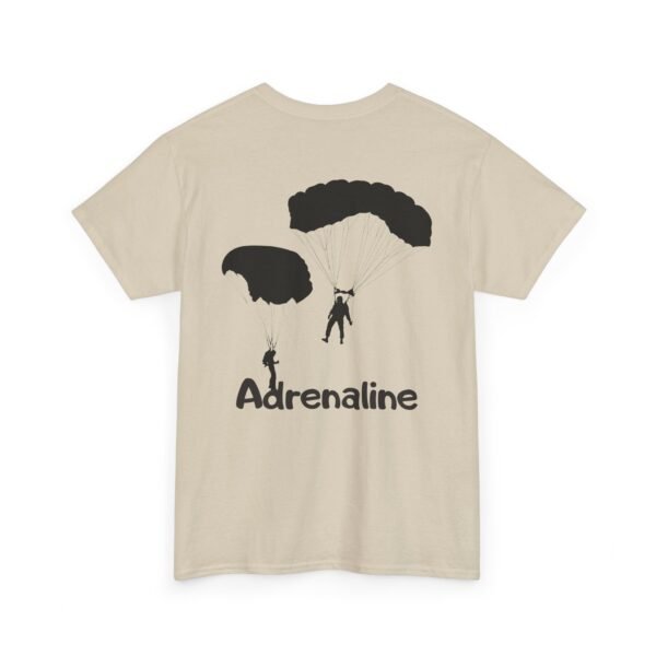 Adrenaline Skydiver Unisex Heavy Cotton Tee – Extreme Sports & Adventure T-Shirt - Image 35