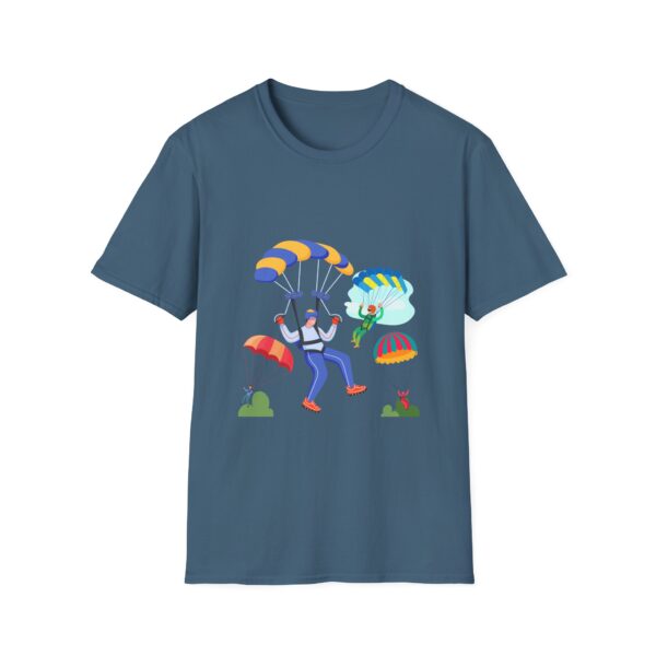 Skydiver Extreme Sports Unisex Softstyle T-Shirt – Bold Front Graphic & Soft Comfort - Image 22