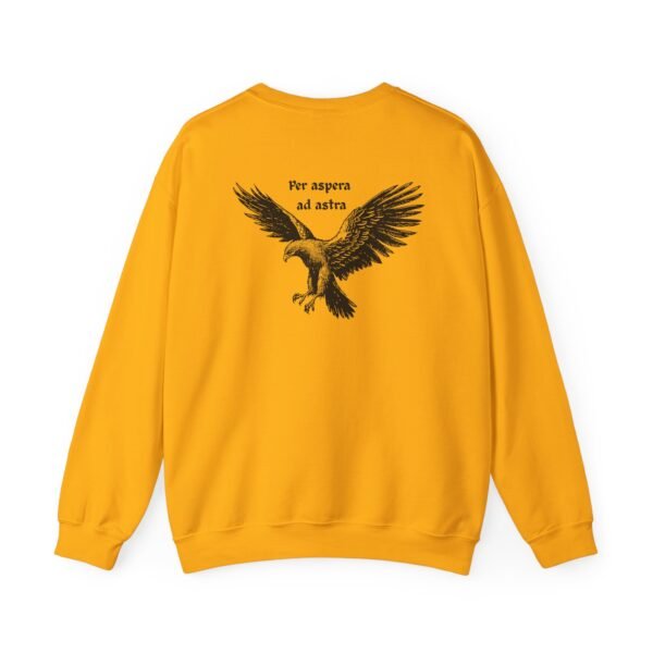 Per Aspera Ad Astra - Eagle Graphic Unisex Crewneck Sweatshirt - Image 13