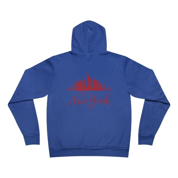 New York Skyline Red Graphic Pullover Hoodie – Urban Style & Comfort - Image 11