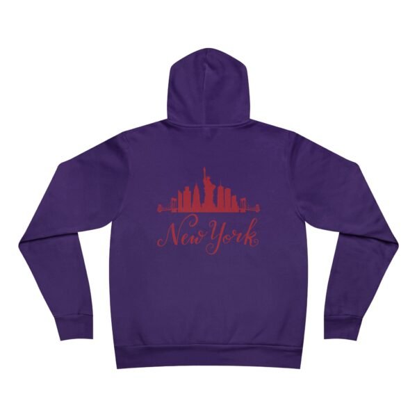 New York Skyline Red Graphic Pullover Hoodie – Urban Style & Comfort - Image 15