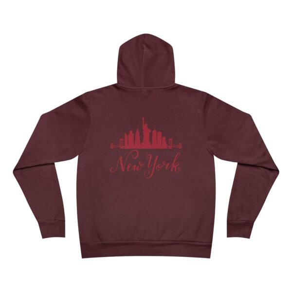 New York Skyline Red Graphic Pullover Hoodie – Urban Style & Comfort - Image 17