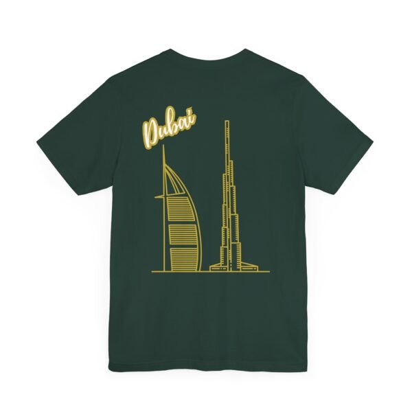 Gold Dubai Graphic Unisex T-Shirt – Luxury & Comfort - Image 7