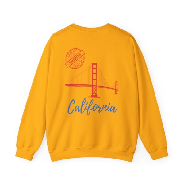 Golden Gate Bridge California Graphic Unisex Crewneck Sweatshirt – Cozy & Durable - Image 9