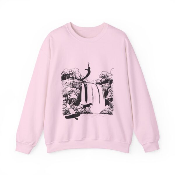 Cliff Jump Unisex Heavy Blend Sweatshirt – Bold Design & Cozy Comfort - Image 31