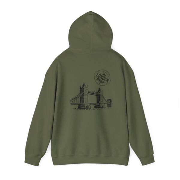 London Bridge Graphic Unisex Hoodie – Cozy & Stylish - Image 13