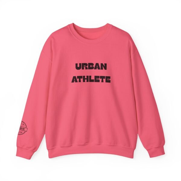 Urban Athlete Crewneck Sweatshirt with "Made in Unique" Sleeve Stamp – Comfortable & Durable - Image 23