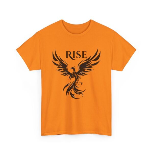 Phoenix Rise  Unisex Heavy Cotton Tee  – Bold & Inspirational Graphic Tee - Image 20