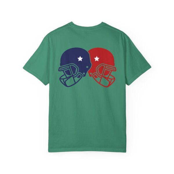 Unisex Garment-Dyed T-Shirt – Bold Helmet Design on Back | Comfortable & Stylish - Image 17