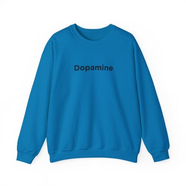 Black 'Dopamine' Unisex Heavy Blend™ Crewneck Sweatshirt | Soft & Stylish | Free Shipping on All Orders - Image 21