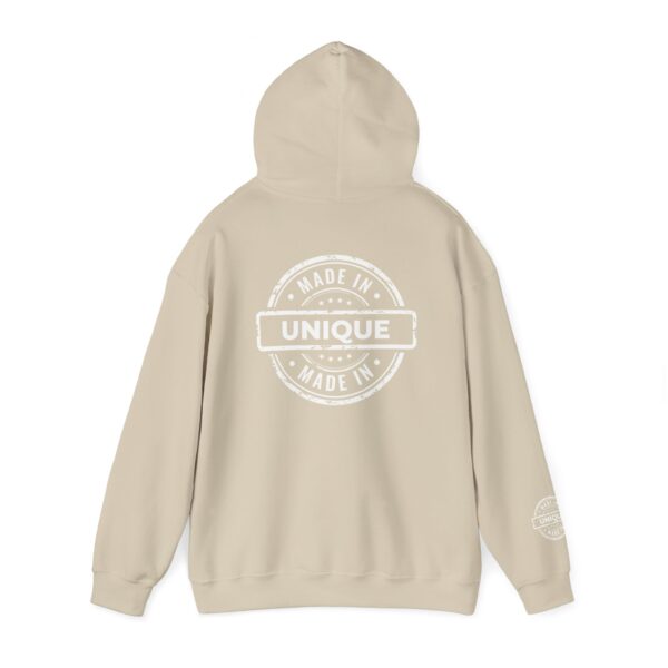 Made in Unique Hoodie - Unisex Heavy Blend with Bold Branding | Cozy & Stylish Sweatshirt - Image 7