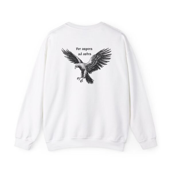 Per Aspera Ad Astra - Eagle Graphic Unisex Crewneck Sweatshirt