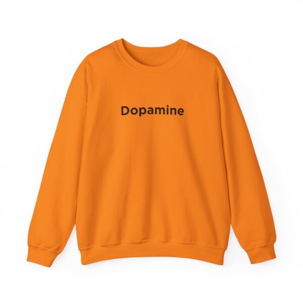 Black 'Dopamine' Unisex Heavy Blend™ Crewneck Sweatshirt | Soft & Stylish | Free Shipping on All Orders - Image 12