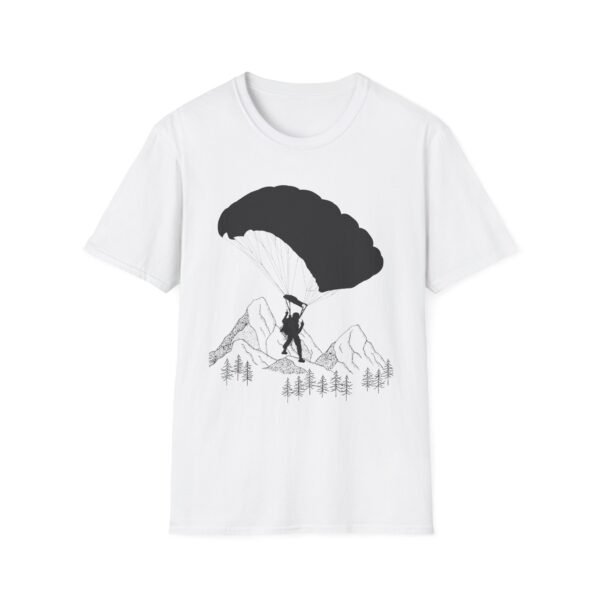 Unisex Softstyle T-Shirt – Skydive Graphic | Adventure & Thrill-Seeker Tee