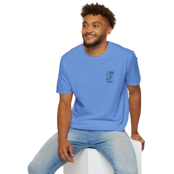 "Know Thyself" Lion Graphic T-Shirt – Unisex Soft-Style, 100% Cotton, Classic Fit, Comfortable Wear - Image 27