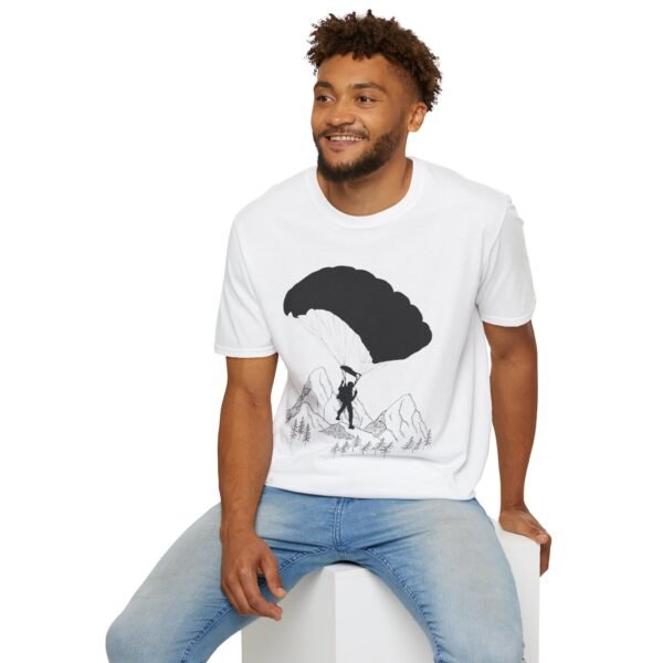 Unisex Softstyle T-Shirt – Skydive Graphic | Adventure & Thrill-Seeker Tee - Image 5