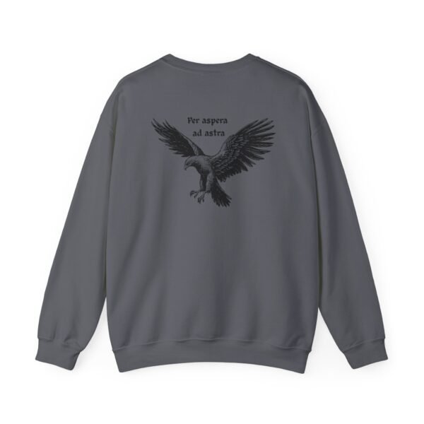 Per Aspera Ad Astra - Eagle Graphic Unisex Crewneck Sweatshirt - Image 35