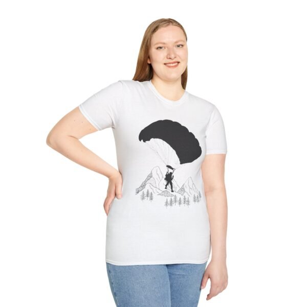 Unisex Softstyle T-Shirt – Skydive Graphic | Adventure & Thrill-Seeker Tee - Image 4