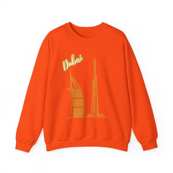 Dubai Graphic Unisex Crewneck Sweatshirt – Cozy & Stylish - Image 10