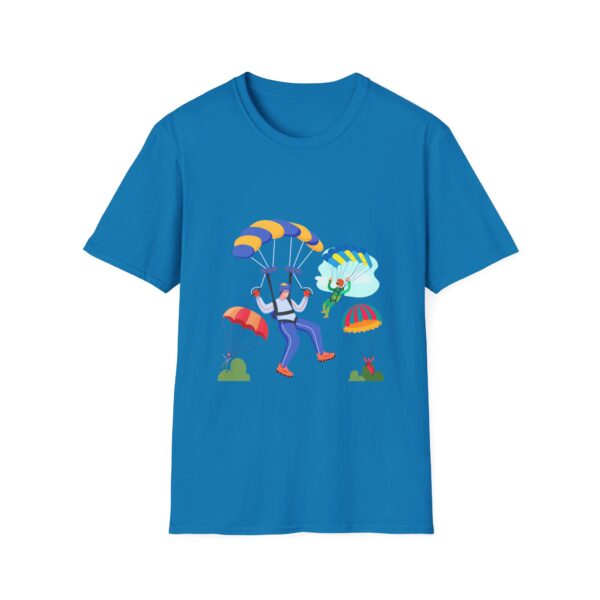 Skydiver Extreme Sports Unisex Softstyle T-Shirt – Bold Front Graphic & Soft Comfort - Image 23