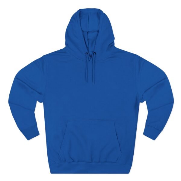 Three-Panel Fleece Hoodie with Skydiver Graphic Back Print – Extreme Sports & Adrenaline Style - Image 14