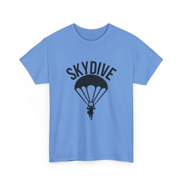 Skydive Graphic Unisex Heavy Cotton Tee | Skydiver Jump T-Shirt – Adrenaline Rush Apparel - Image 42