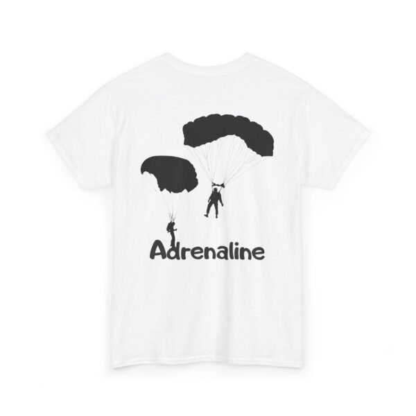 Adrenaline Skydiver Unisex Heavy Cotton Tee – Extreme Sports & Adventure T-Shirt